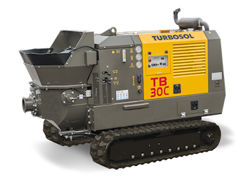 Turbosol TB30C-130283 — Pompe à béton non tractable